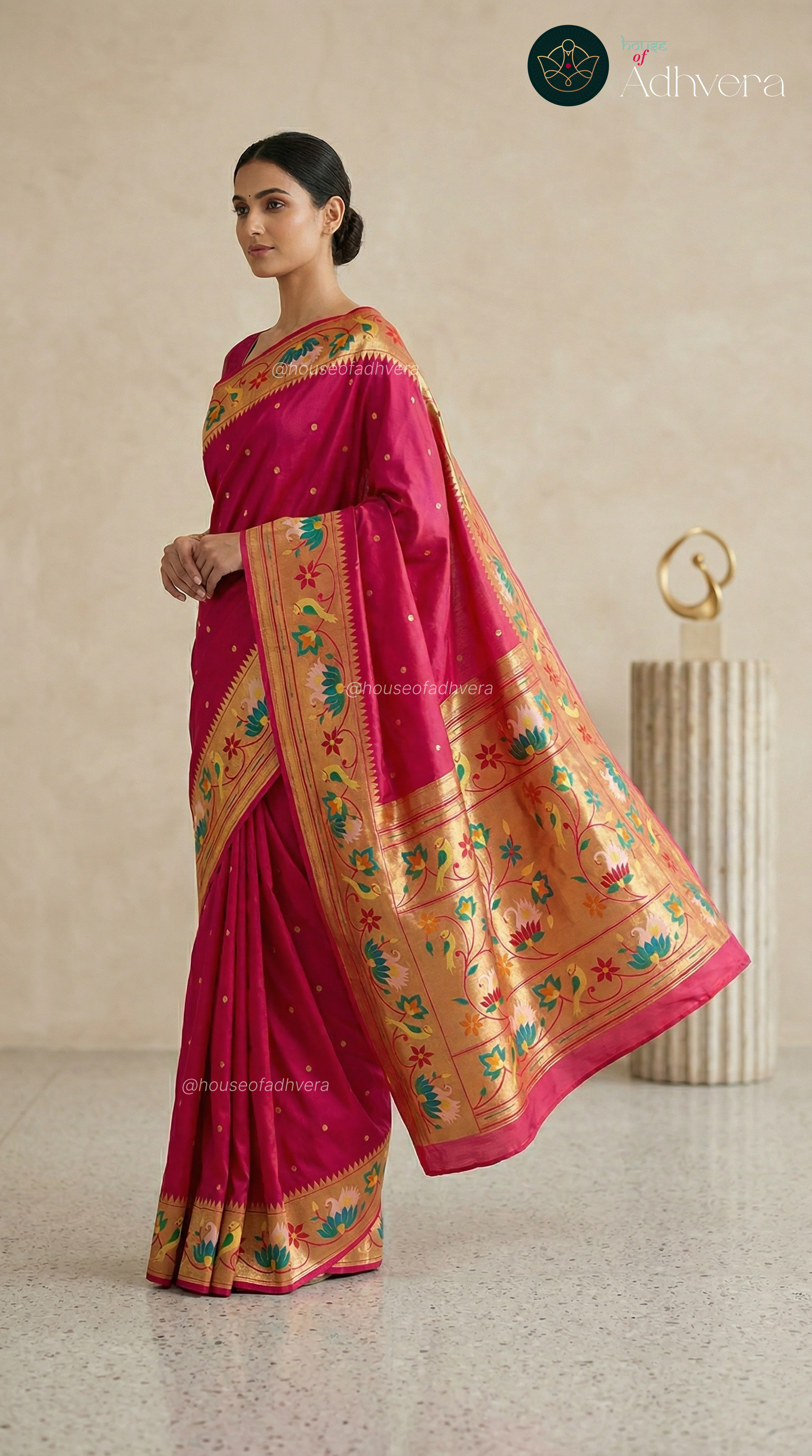 Gulnaar Paithani- HOA 1158