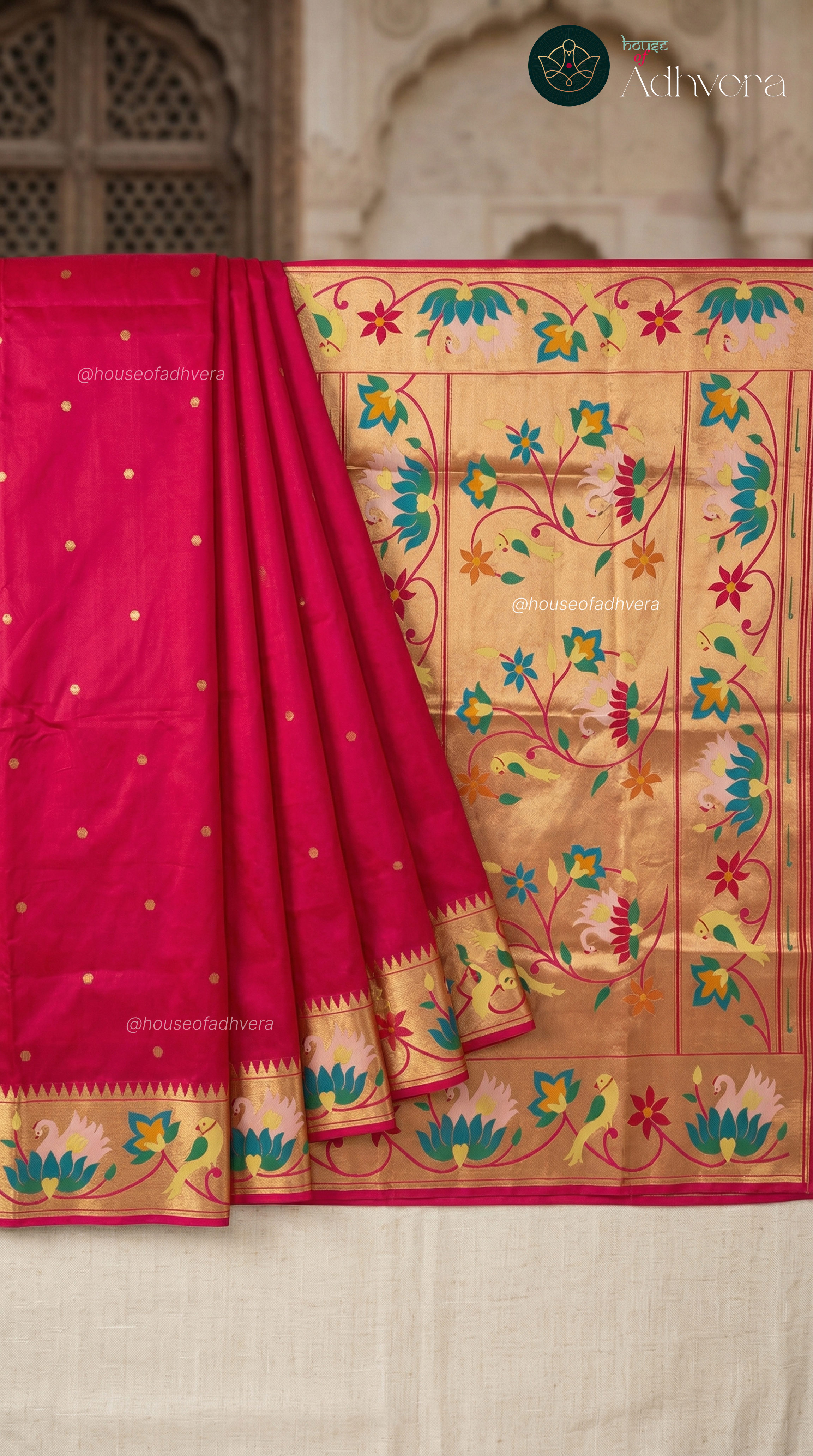 Gulnaar Paithani- HOA 1158